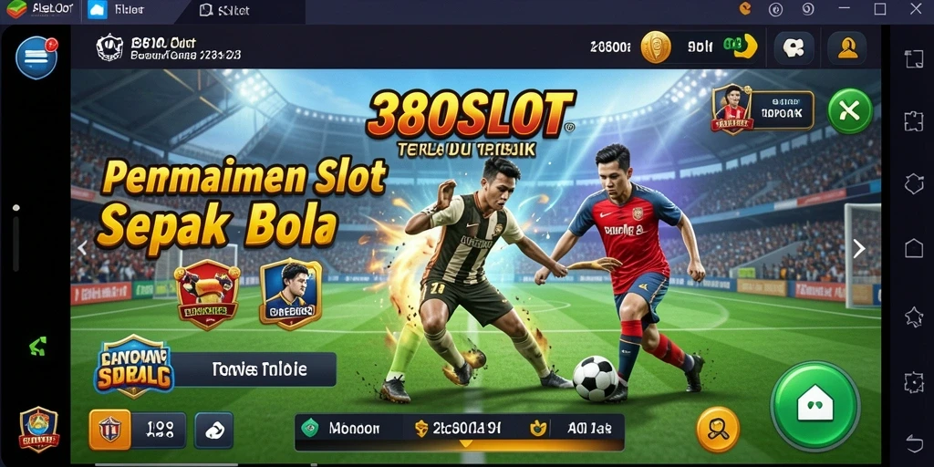Gameplay menarik <strong>380SLOT</strong> dengan tema sepak bola yang seru.
