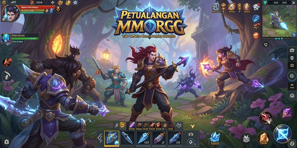 Screenshot gameplay seru dalam dunia 47F yang penuh petualangan.
