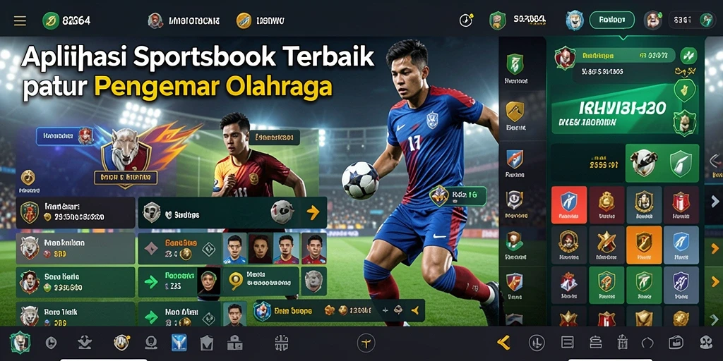 Screenshot permainan Sportsbook di aplikasi 8364 yang menarik.