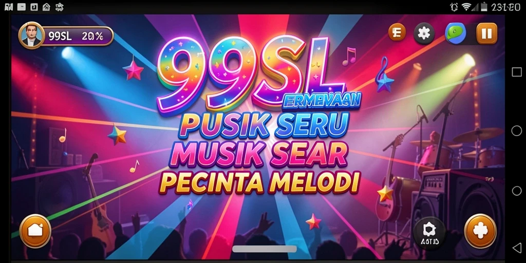 Screenshot permainan 99SL dengan tampilan menarik.