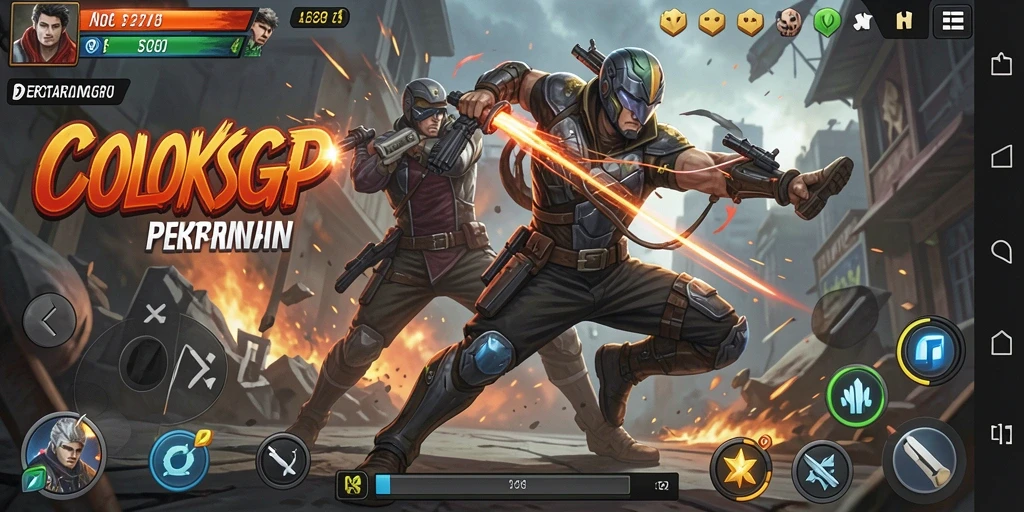 Screenshot gameplay COLOKSGP menampilkan pertarungan seru dan aksi tanpa henti.