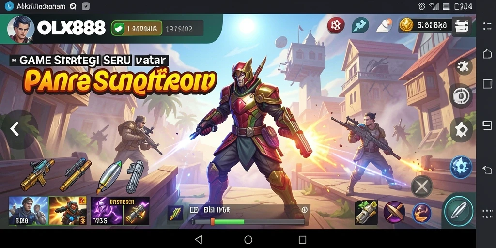 Tampilan gameplay OLX888 yang menegangkan dan penuh strategi.