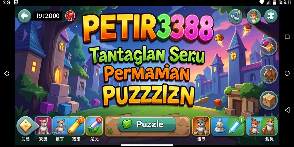 Tampilan gameplay seru dan menantang di PETIR388.