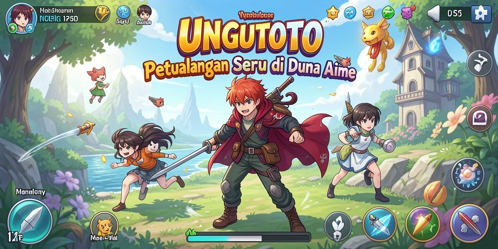 Tampilan mengesankan dari gameplay UNGUTOTO yang penuh aksi.